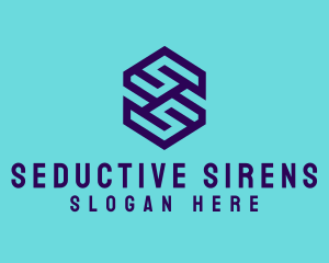 Generic Hexagon Letter SS logo design