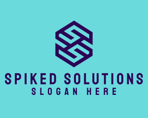 Generic Hexagon Letter SS logo design