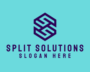 Generic Hexagon Letter SS logo design