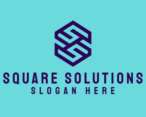 Generic Hexagon Letter SS logo design