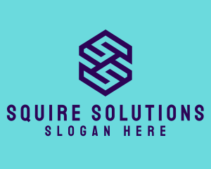 Generic Hexagon Letter SS logo design