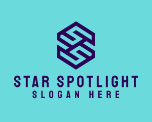 Generic Hexagon Letter SS logo design