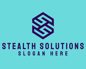 Generic Hexagon Letter SS logo design