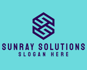 Generic Hexagon Letter SS logo design