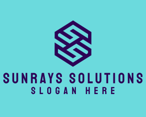 Generic Hexagon Letter SS logo design