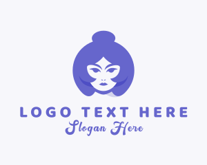 Girl - Feminine Beauty Cosmetic logo design