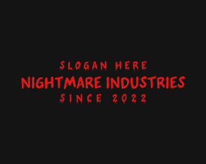 Horror - Scary Horror Company logo design