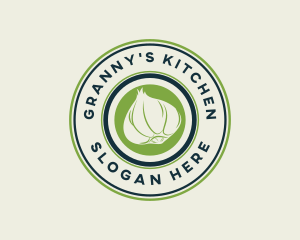 Gourmet Garlic Spice Food logo design