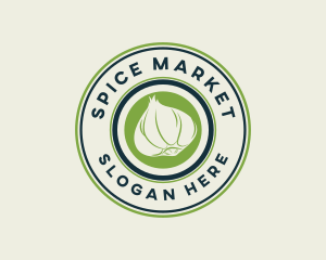 Gourmet Garlic Spice Food logo design