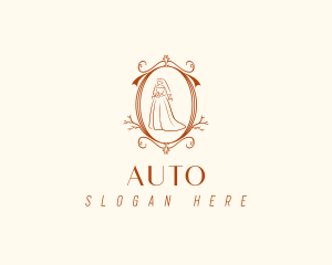 Wedding - Bridal Wedding Dress logo design