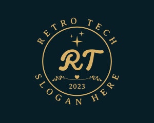 Retro Beauty Boutique logo design