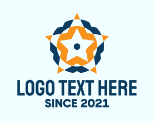 Wheel - Holiday Event Star logo design