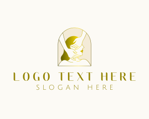 Dermatology - Spa Facial Massage logo design