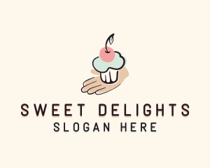 Sweet Cupcake Bakery logo design