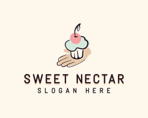 Sweet Cupcake Bakery logo design