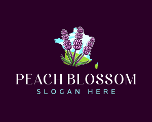 Botanical Lavender Farm logo design