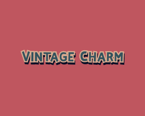 Old School - Retro Type Boutique logo design