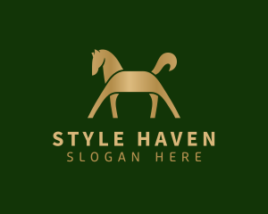 Equestrian Horse Ranch Logo