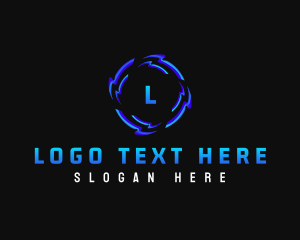 Futuristic - Futuristic Software Technology logo design