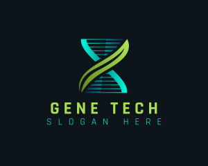 Leaf Biotechnology DNA logo design