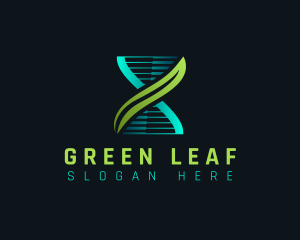 Leaf Biotechnology DNA logo design