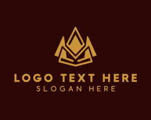 Pageant - Geometric Crown Insurance logo design