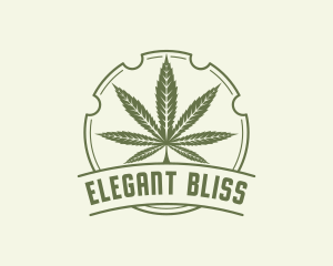 Classic - Weed Marijuana Ganja logo design