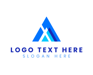 Studio - Modern Brand Company Letter A logo design