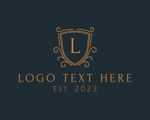 Winery - Premium Ornament Shield logo design