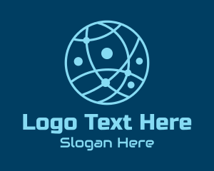 World - World Tech Network logo design