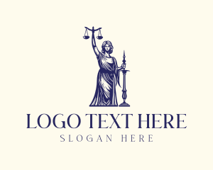 Court - Paralegal Judiciary Court logo design