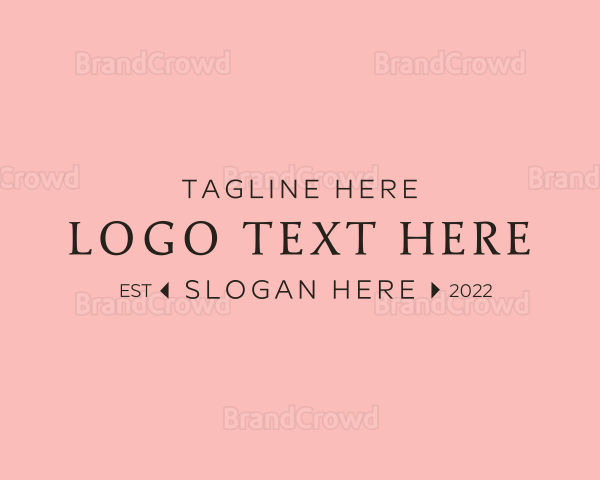 Elegant Beauty Feminine Logo