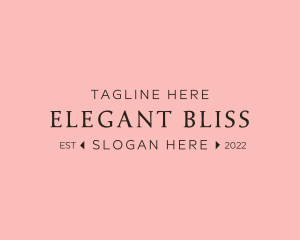 Elegant Beauty Feminine Logo