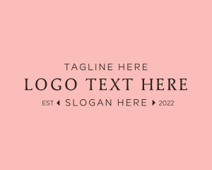 Shop - Elegant Beauty Feminine logo design