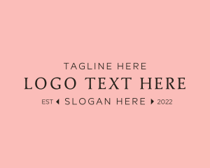 Elegant Beauty Feminine Logo