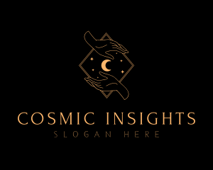 Cosmic Palm Reader  logo design