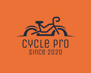 Simple Bicycle Bike logo design