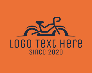 Simple Bicycle Bike logo design