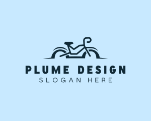 Bicycle Bike Cycling logo design