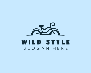 Simple Bicycle Bike logo design