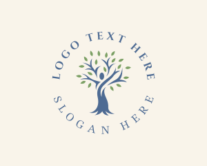 Feminine - Female Wellness Tree logo design