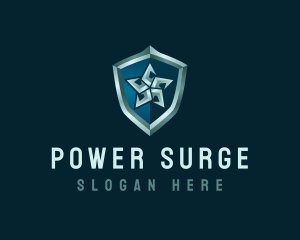 Force - Star Shield Protection logo design