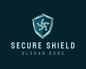 Star Shield Protection logo design