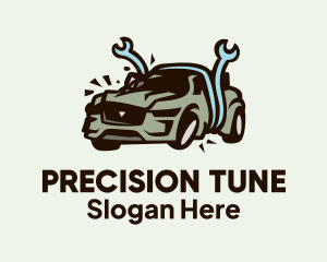 Tuning - Autobody Car Crash Repair logo design