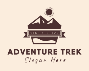 Trek - Mountain Trek Camp logo design