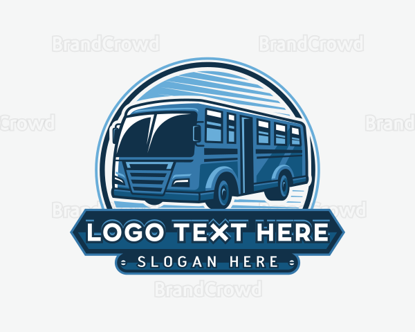 Trip Bus Ride Logo