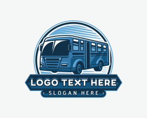 Commuters - Trip Bus Ride logo design