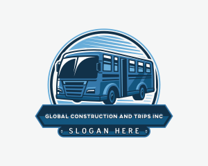 Trip Bus Ride logo design