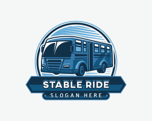 Trip Bus Ride logo design