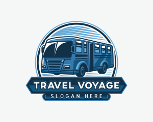 Trip - Trip Bus Ride logo design